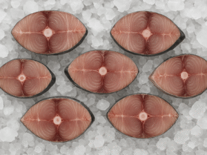 Darnes de bonite (façon ethnique)