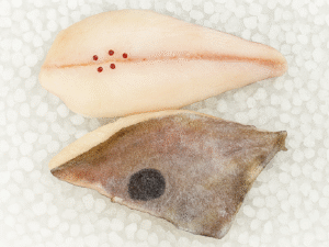 Filet de Saint-Pierre avec peau congelé IQF