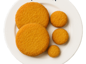 Burger de poisson pané précuit